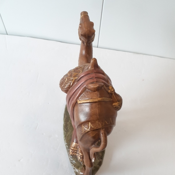 Vintage Plaster Camel 1974 Handmade By Meg - Picture 5 of 8